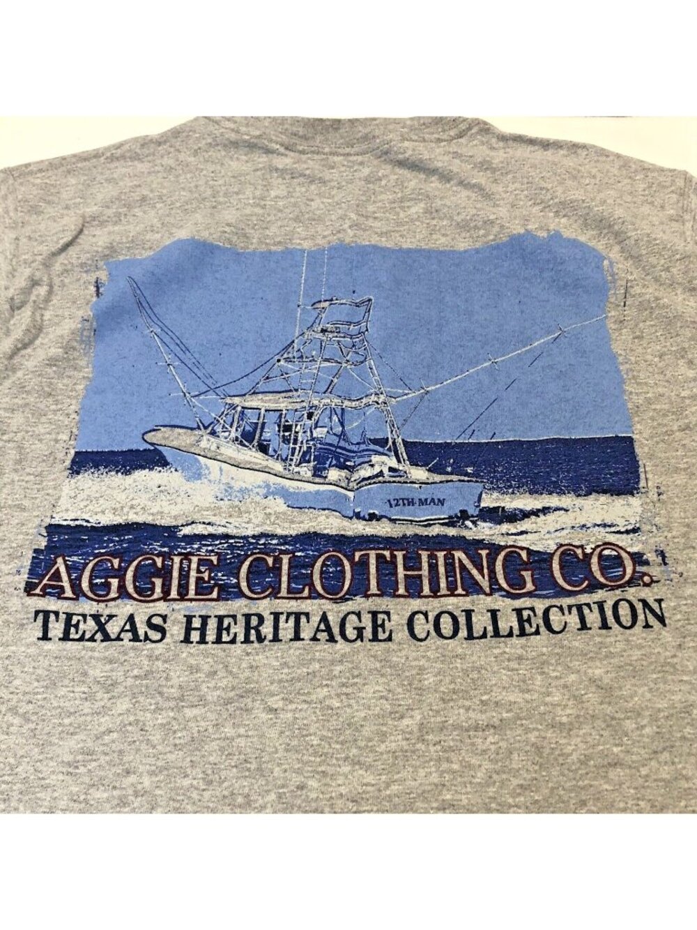 Champion Texas A&M Aggie Clothing Co. T-shirt Size S Texas Heritage Collection